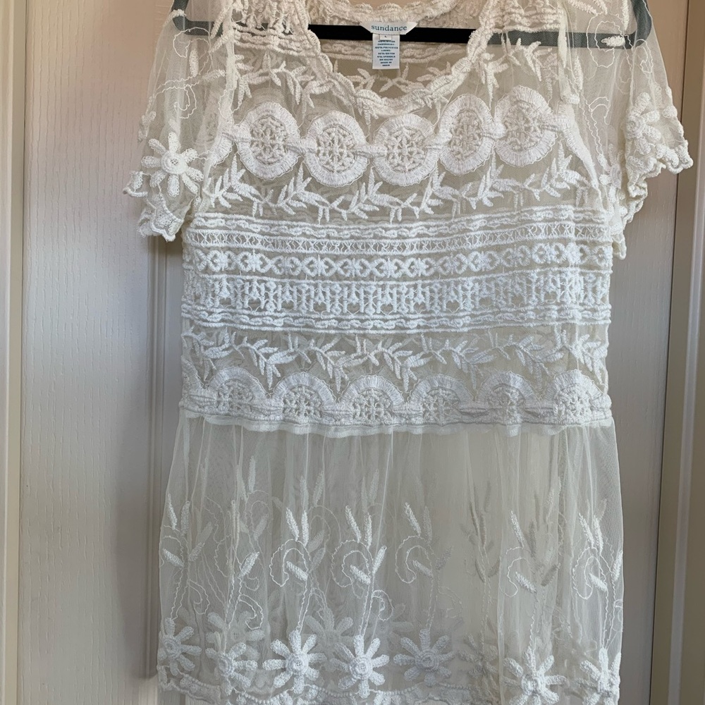 New worn once Sundance blouse size L